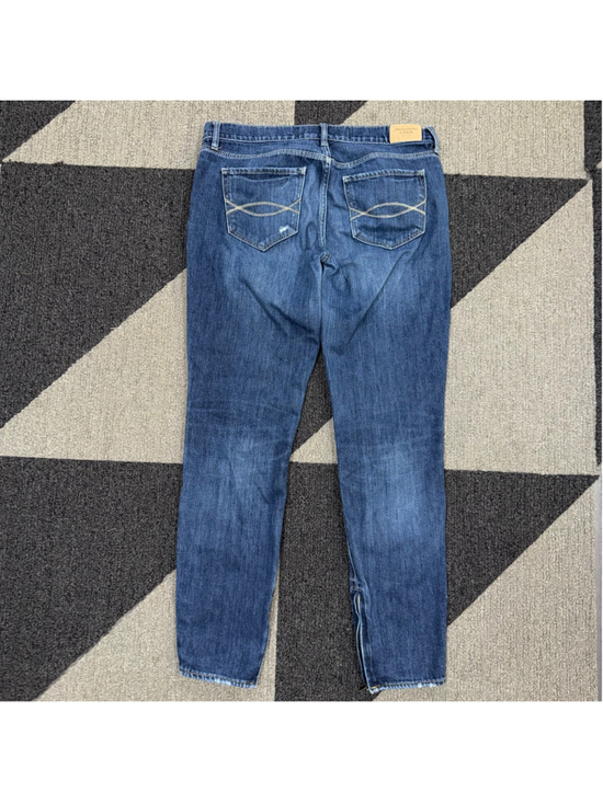 Abercrombie & Fitch Denim - Women's Abercrombie & Fitch Skinny Jeans Size 6 Blue 28 W Perfect Stretch